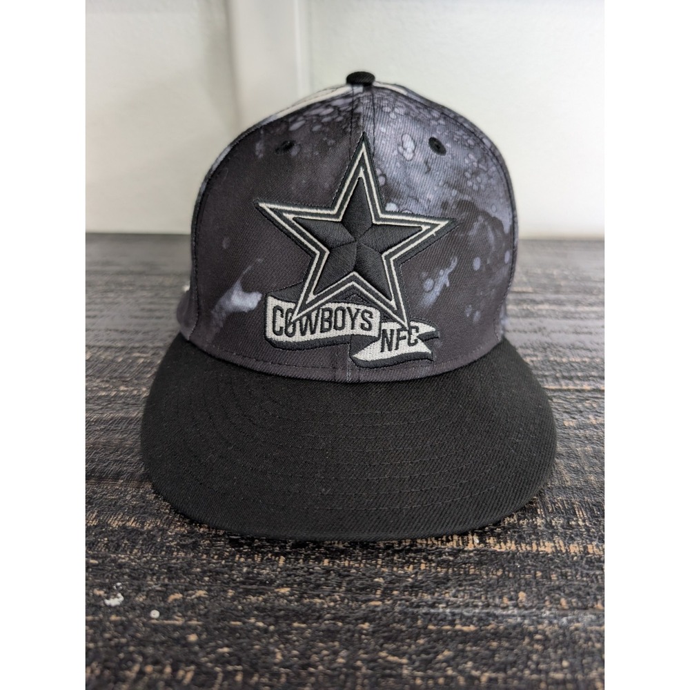 DALLAS COWBOYS NFL NEW ERA 9FIFTY OFFICIAL SIDELINE INK SNAPBACK HAT CAP BLACK